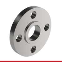 F1-EFLJR 3/4 in 150# Flat Face T316L Stainless Steel Lap Joint Flange